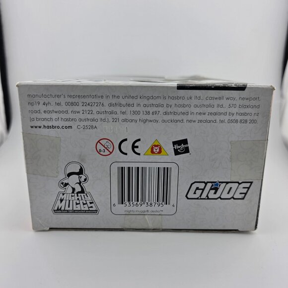 2008 Hasbro Mighty Muggs G.I.‎ Joe Destro w/Pistol Collectible Vinyl Figure NEW - Picture 7 of 9